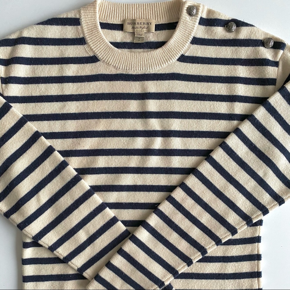 *GREAT CONDITION* Burberry Striped Sweater
